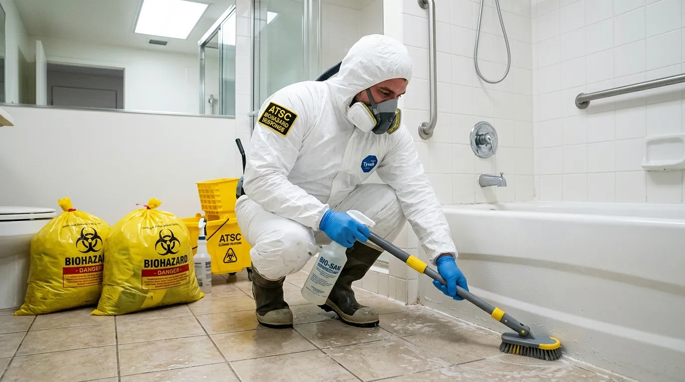 Decontamination equipment deployed for Blood Cleanup in Bedminster